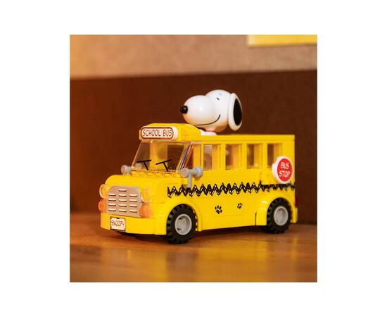 Конструктор Pantasy Snoopy - Школьный автобус (86906), изображение 2