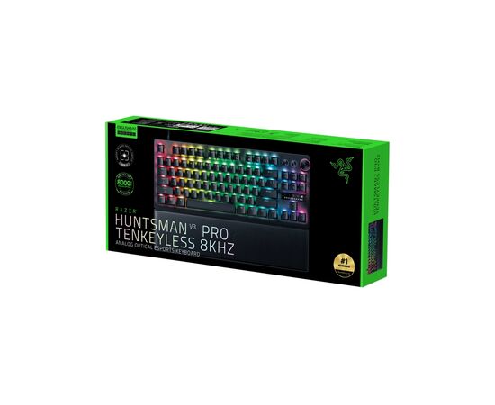 Клавиатура Razer Huntsman V3 Pro TKL Analog Optical Switch 8KHz USB UA Black (RZ03-05520100-R3M1), изображение 7