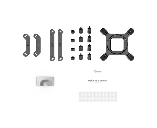 Кулер для процессора OCYPUS DELTA-A62-BK2NAWN00X-GL, изображение 8