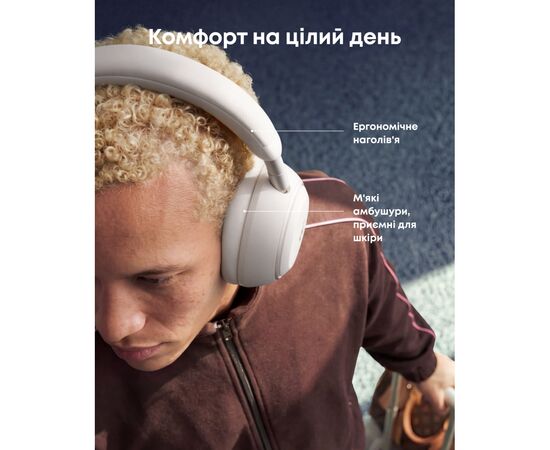 Навушники Anker SoundСore Space 2 White (D1402G21), зображення 11