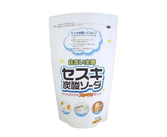 Порошок для чистки кухни Rocket Soap Sodium Sesquicarbonate Powder Универсальный На основе сесквикарбонатной соды 1 кг (4903367304513)