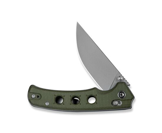 Ніж Civivi Noctis, Green Micarta, Stonewash (C24020C-3), зображення 5