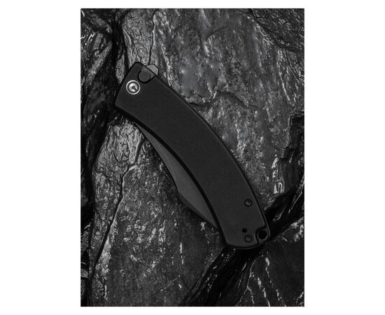Нож Civivi Outlaw Muk, Black G10, Black Stonewash (C24079-1), изображение 5