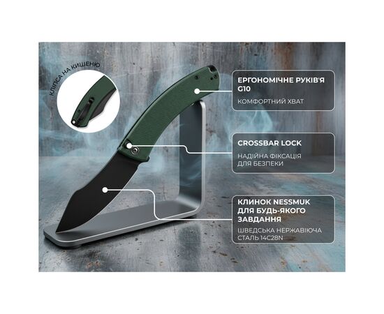 Нож Civivi Outlaw Muk, Orange G10, Stonewash (C24079-2), изображение 5