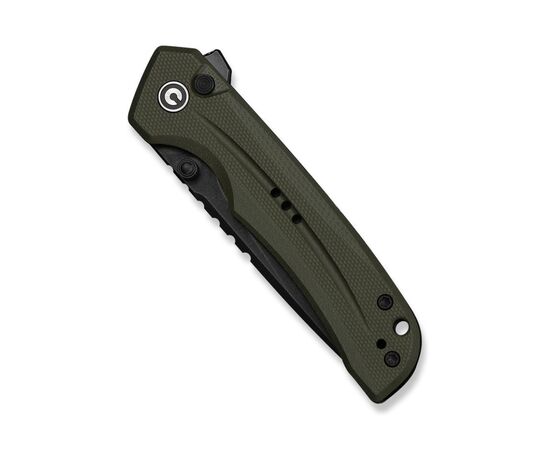 Нож Civivi Tarask, Green G10, Black Stonewash (C25023C-2)