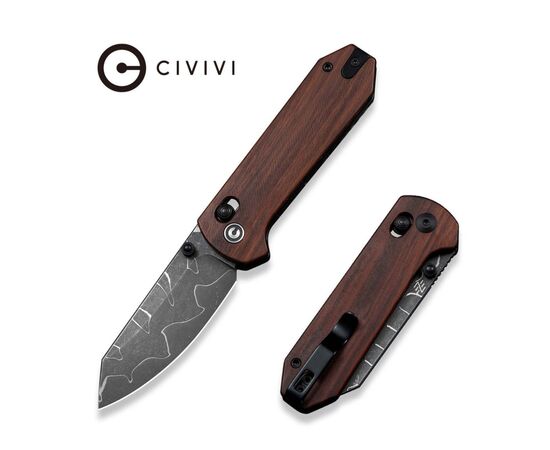Нож Civivi Yonder, Wood, Damascus (C23073B-DS2), изображение 7