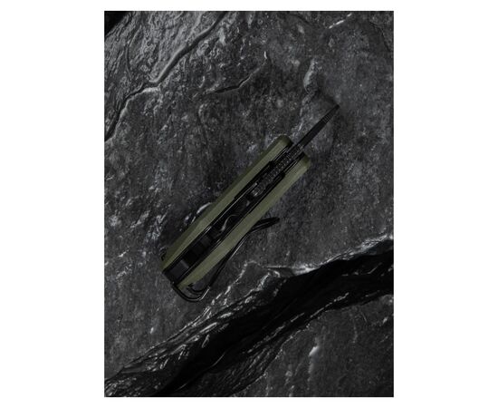 Нож Civivi Pyrus, Green G10, Black Stonewash (C23038-4), изображение 5