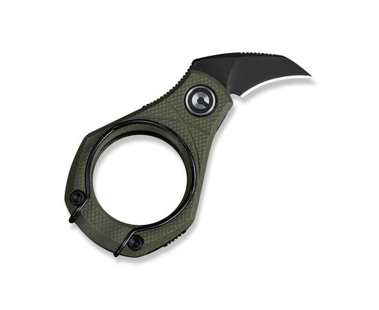 Нож Civivi Pyrus, Green G10, Black Stonewash (C23038-4)