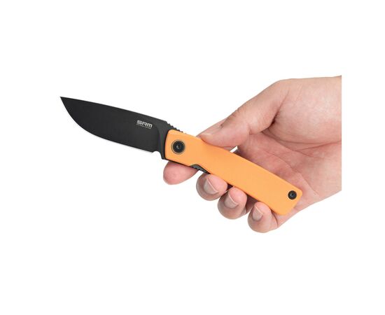 Нож SRM Air, Orange G10, Black Stonewash (105M-GJ), изображение 5