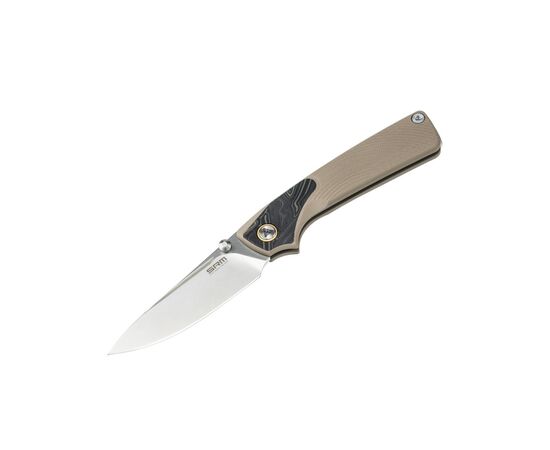 Нож SRM Dome, Brown G10, Stonewash (106M-GW), изображение 3