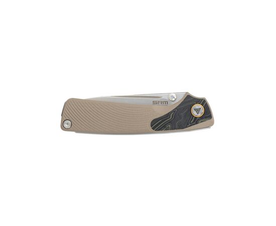 Нож SRM Dome, Brown G10, Stonewash (106M-GW), изображение 4