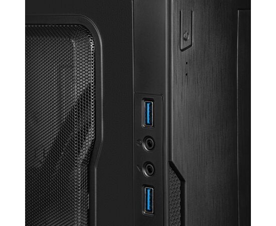 Корпус для ПК Prologix E129 Mini VESA Black 200W, изображение 9