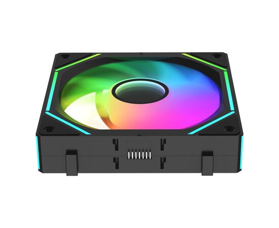 Кулер для корпуса OCYPUS GAMMA F12 UNI ARGB чорний (GAMMA-F12-BK1AM00U-GL), изображение 3