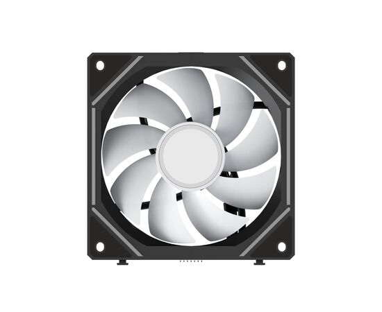 Кулер для корпуса OCYPUS GAMMA F12 UNI ARGB чорний (GAMMA-F12-BK1AM00U-GL), изображение 4