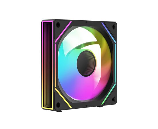 Кулер для корпуса OCYPUS GAMMA F12 UNI ARGB чорний (GAMMA-F12-BK1AM01U-GL), изображение 2