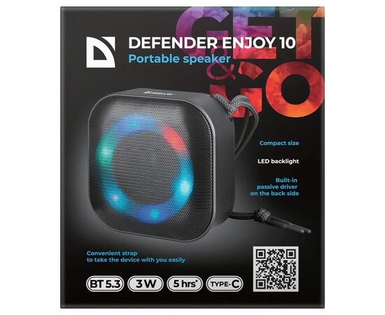 Акустична система Defender Enjoy 10 Black (65009), зображення 4