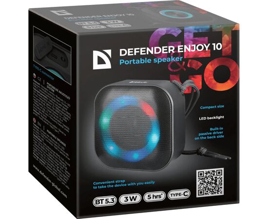 Акустична система Defender Enjoy 10 Black (65009), зображення 7