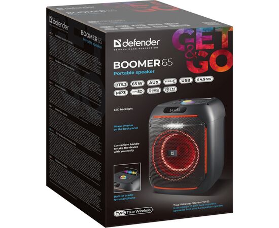 Акустическая система Defender Beatbox 65 Black (65265), изображение 12