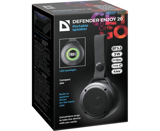 Акустическая система Defender Enjoy 20 Black (65920), изображение 4