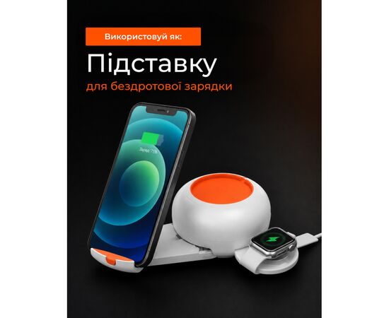 Универсальный чистящий набор 2E Multifinctional cleaning kit 24in1 white-orange (2E-SK24IN1), изображение 9