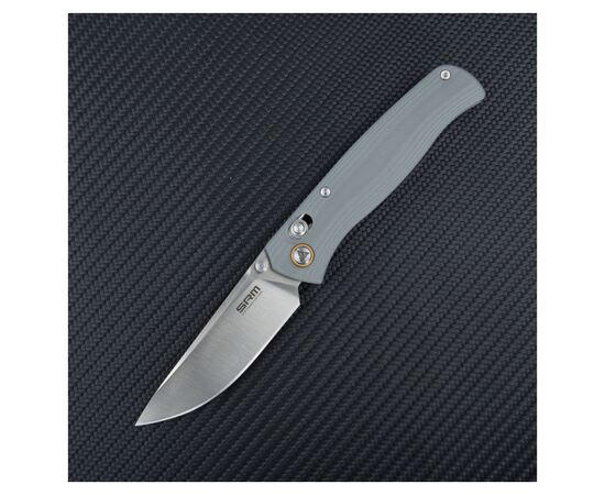 Нож SRM Medal 255L, Grey G10, Satin (255L-GK2), изображение 2