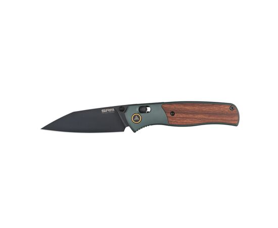Ніж SRM Medal 259L-AG, Brown Wood, Black Stonewash (259L-AG), зображення 5