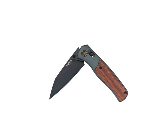 Ніж SRM Medal 259L-AG, Brown Wood, Black Stonewash (259L-AG), зображення 8