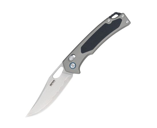 Ніж SRM Retriever 9203-AK, Black G10/Aluminium, Stonewash (9203-AK), зображення 4