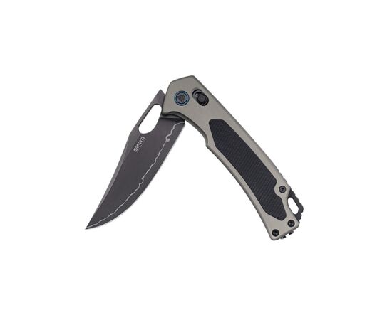Нож SRM Retriever 9203-AK, Black G10/Aluminium, Black Stonewash (9203-AK2), изображение 7