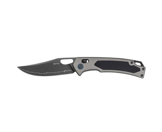 Нож SRM Retriever 9203-AK, Black G10/Aluminium, Black Stonewash (9203-AK2)