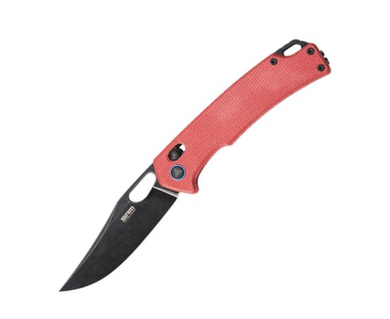Нож SRM Retriever 9203-AK, Red Micarta, Black Stonewash (9203-MR2), изображение 2