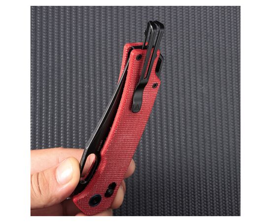 Нож SRM Retriever 9203-AK, Red Micarta, Black Stonewash (9203-MR2), изображение 3