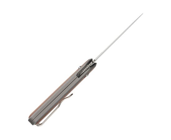 Нож SRM Twin, Brown Micarta, Stonewash (251MB-MN), изображение 7