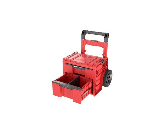 Ящик для инструментов QBRICK SYSTEM PRO Cart Plus Drawer 2 Red, на колесах, 20", 520440660, SKRWQCP2PD2CZEPG001 (SKRWQCP2PD2CZEPG001), изображение 3