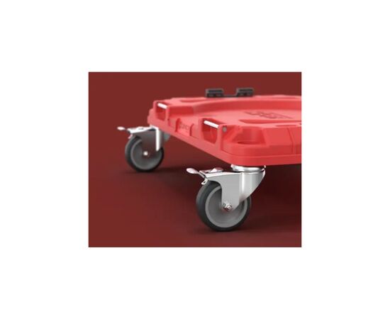 Тележка грузовая QBRICK SYSTEM PRO Transport Platform, платформа на колесах, 20", 520*340*160, Red (SKRQTPPROCZEPG003), изображение 5