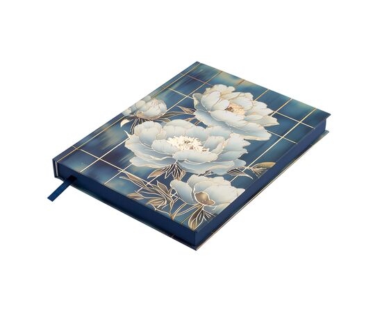 Еженедельник Buromax недатированный PEONY, A5, голубой 336 страниц (BM.20170-14), изображение 4