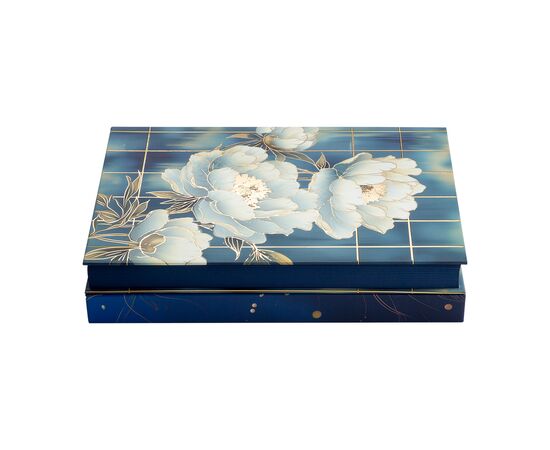 Еженедельник Buromax недатированный PEONY, A5, голубой 336 страниц (BM.20170-14), изображение 5