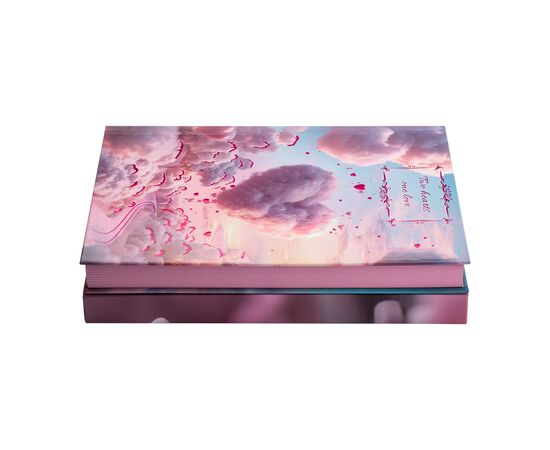 Еженедельник Buromax недатированный полиграфический ROMANTIC, A5, синий, 336 страниц (BM.20400-14), изображение 6