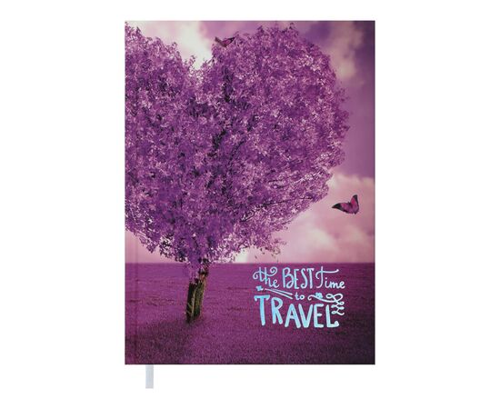 Еженедельник Buromax недатированный полиграфический ROMANTIC, A5, фиолетовый (BM.2040-07)