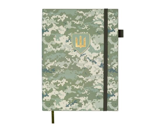 Еженедельник Buromax недатированный MILITARY, A5, светло-зеленый, штуч.кожа, 336 страниц (BM.20700-15)