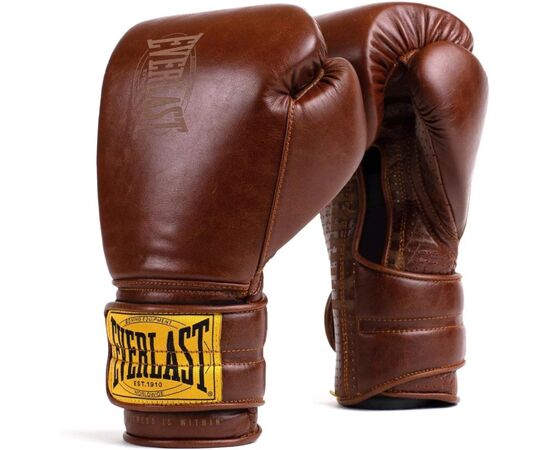 Боксерські рукавички Everlast 1910 Classic Training Glove P00002503 коричневий 16 унцій (009283610326)
