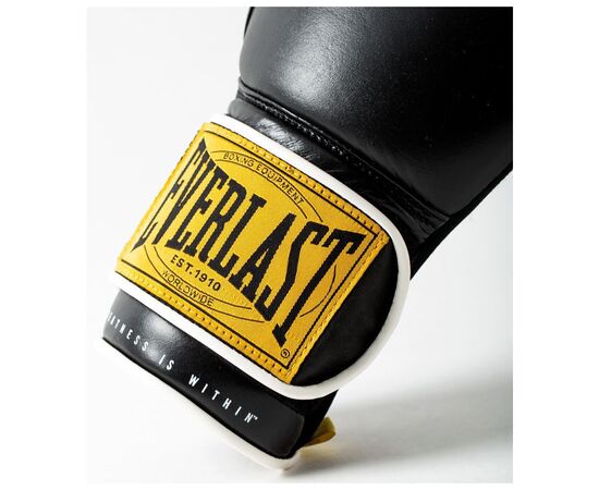 Боксерські рукавички Everlast 1910 Classic Training Glove P00001713 чорний 16 унцій (009283599935), зображення 2
