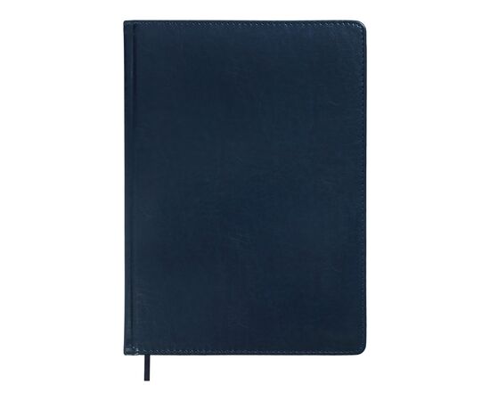 Еженедельник Buromax недатированный BRAVO, L2U, A4, синий, штуч.кожа, 336 страниц (BM.2097-02)