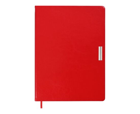Еженедельник Buromax недатированный SALERNO, L2U, A4, красный, штуч.кожа, 336 страниц (BM.2099-05)