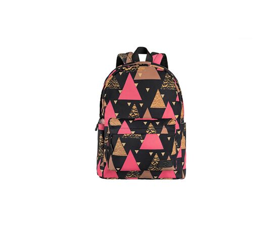 Рюкзак для ноутбука 2E 13" TeensPack Triangles, black (2E-BPT6114BK), изображение 2