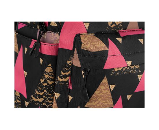 Рюкзак для ноутбука 2E 13" TeensPack Triangles, black (2E-BPT6114BK), зображення 7