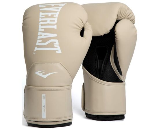 Боксерські рукавички Everlast Elite 2 Boxing Glove P00003316 бежевий 12 унцій (009283624163)