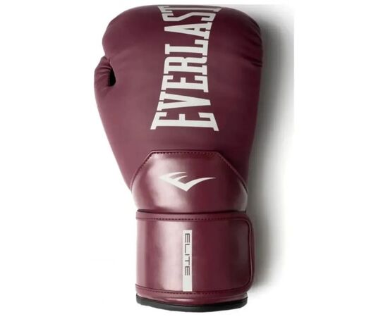 Боксерские перчатки Everlast Elite 2 Boxing Glove P00003300 бордовий 10 унцій (009283624002), изображение 3
