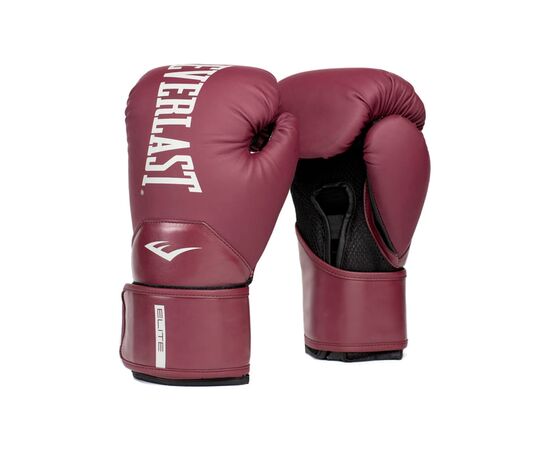 Боксерские перчатки Everlast Elite 2 Boxing Glove P00003300 бордовий 10 унцій (009283624002)