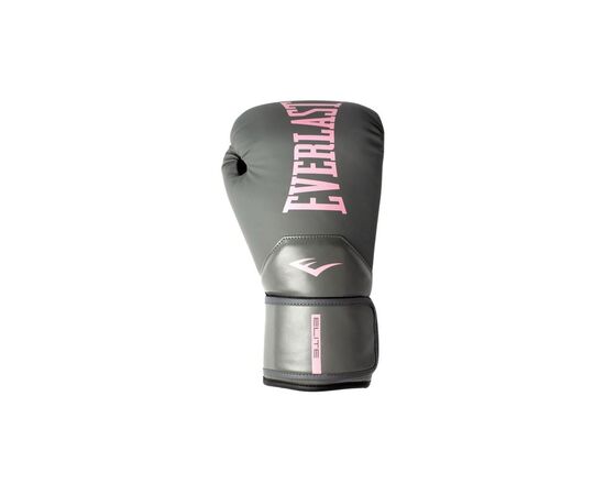 Боксерские перчатки Everlast Elite 2 Boxing Glove P00003311 сірий, рожевий 12 унцій (009283624118)
